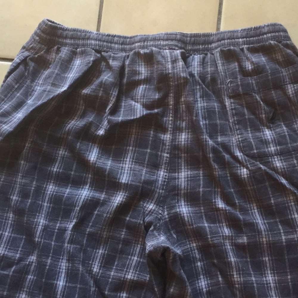 Nautical striped light blue sleepwear pants -XL - Picture 5 of 7